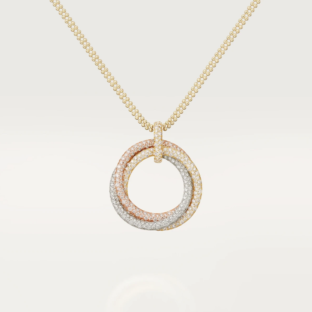 Golden | Diamanthalsband med Elegant Glans