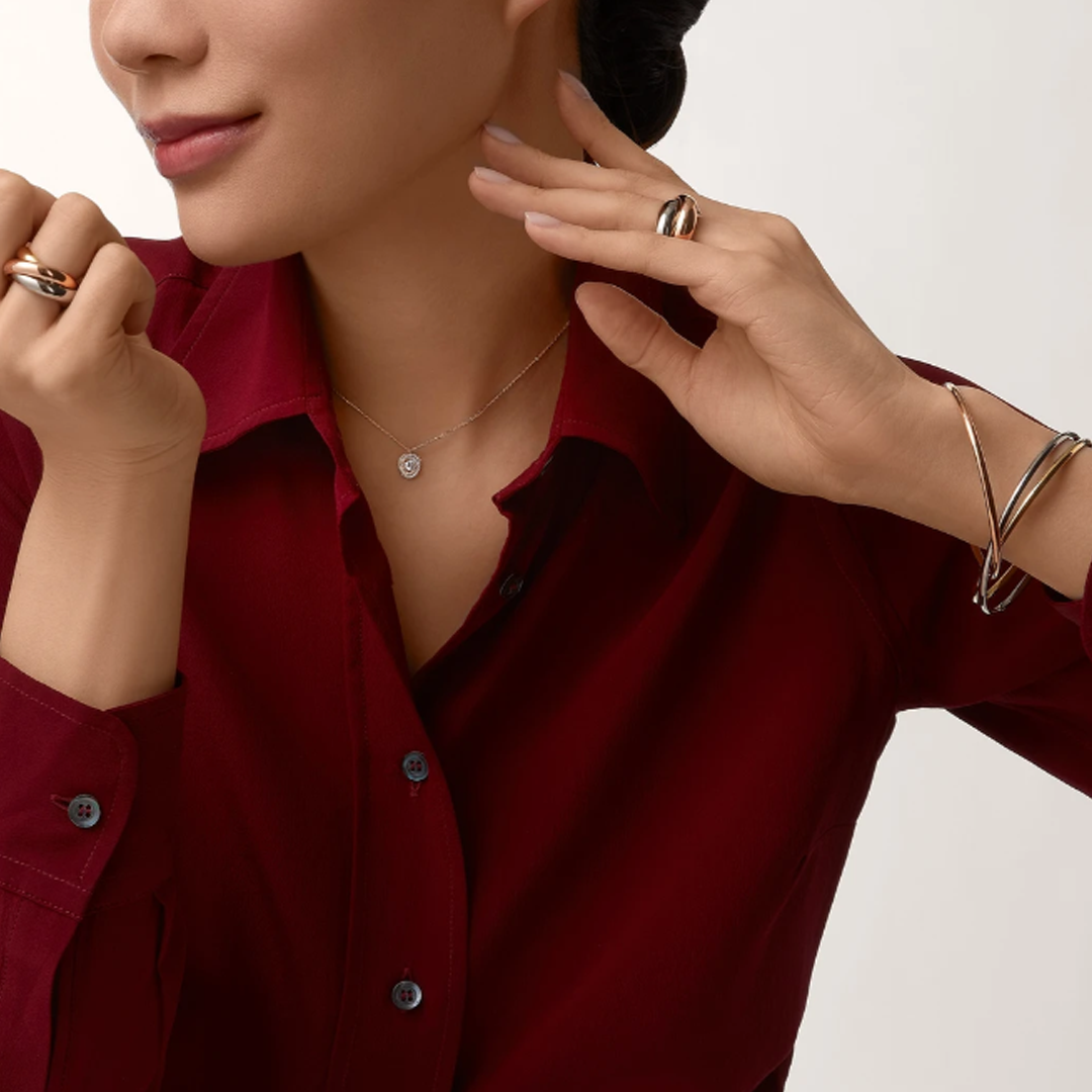 Trinity | Émilie Halsband i Guld