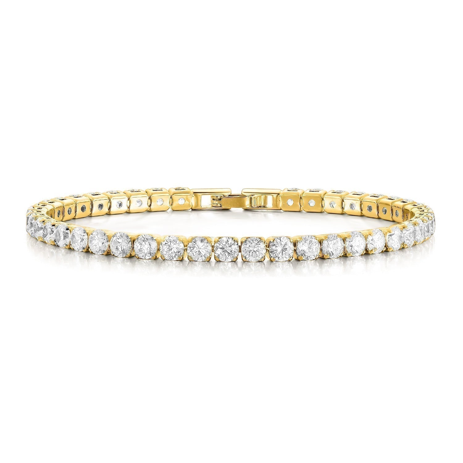 Golden Sparkle | Tennisarmband