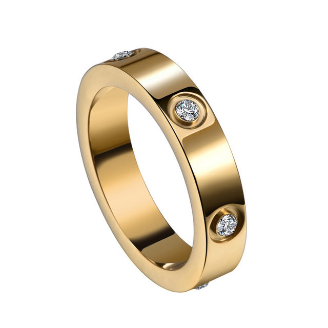 Golden Eternity | Diamantring