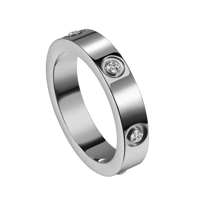 Silver Evighet | Diamantring